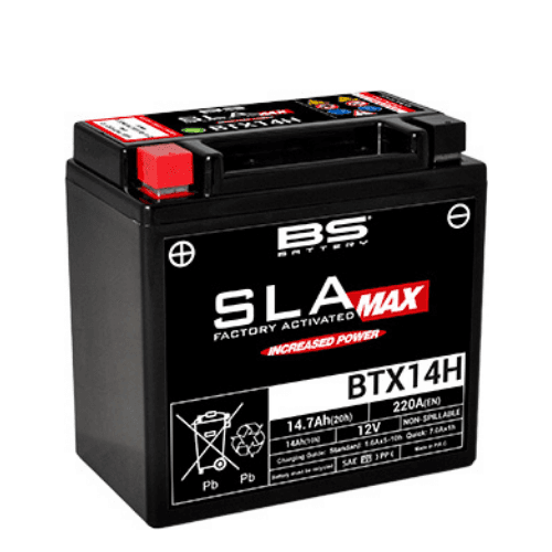 Batería BS BTX14H SLA MAX(YTX14)