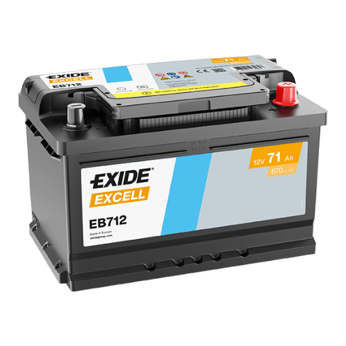 Batería de Coche EXIDE EB712
