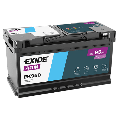 Batería de Coche EXIDE EK950 AGM