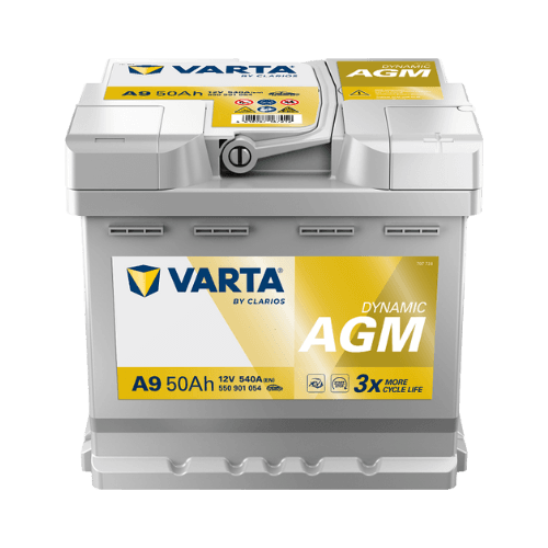 Batería de Coche Varta A9 ExV AGM 50Ah