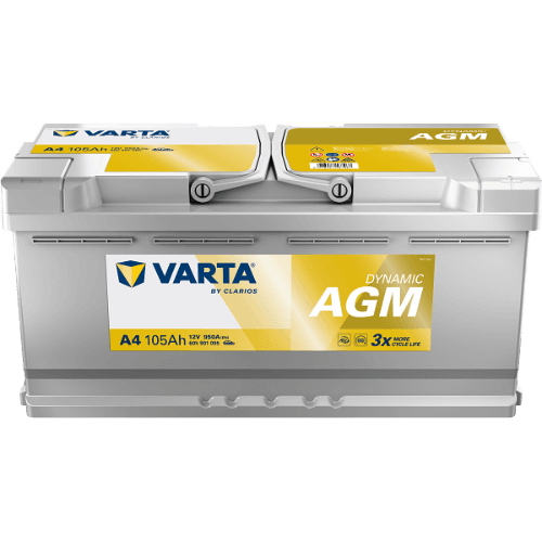Varta A4 105Ah 950A AGM Start Stop